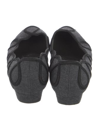 Oscar de la Renta Printed Ballet Flats