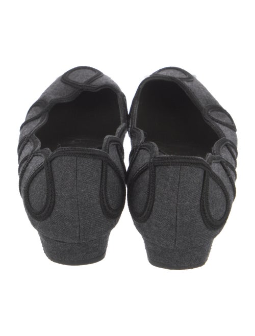 Oscar de la Renta Printed Ballet Flats