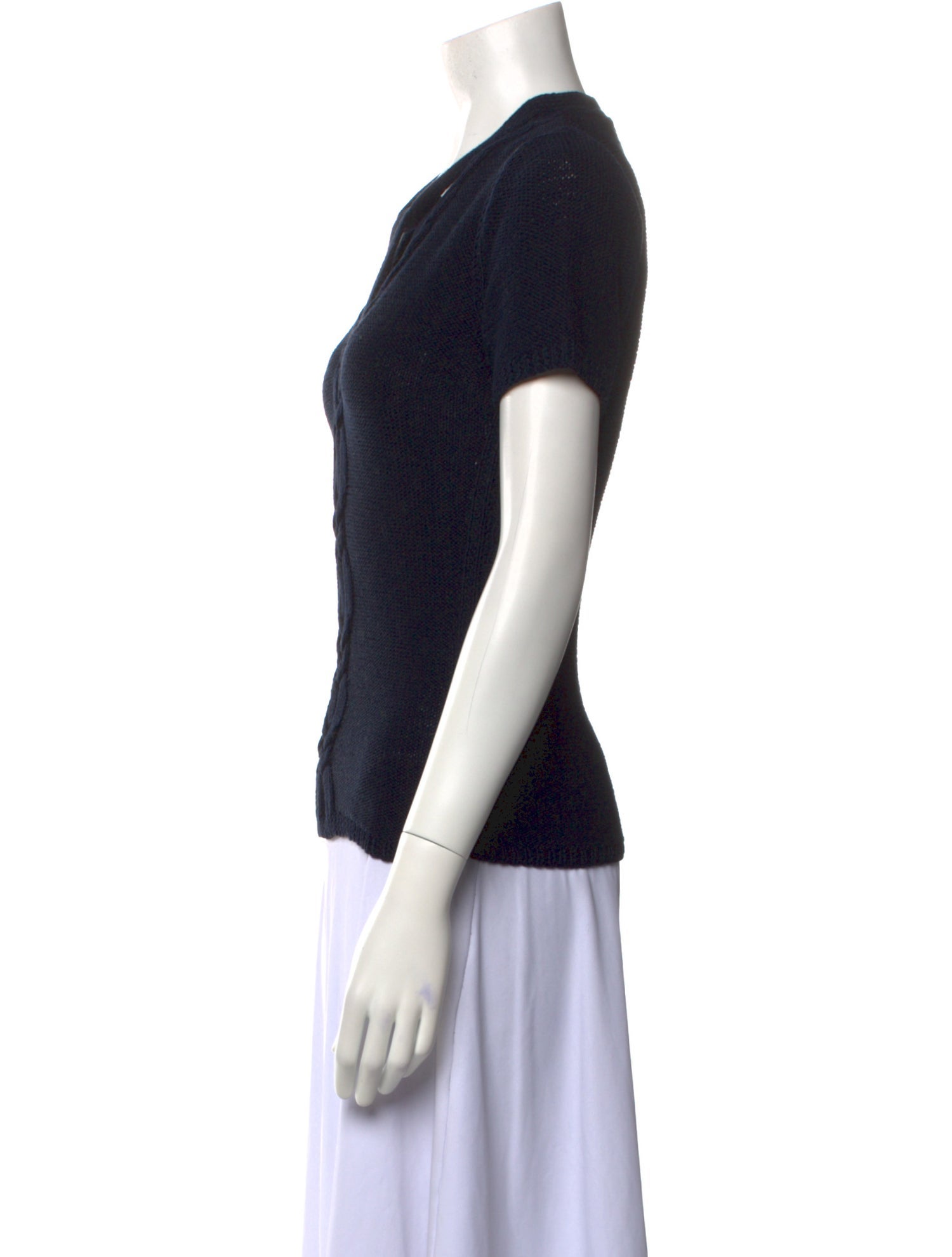 Oscar de la Renta V-Neck Sweater