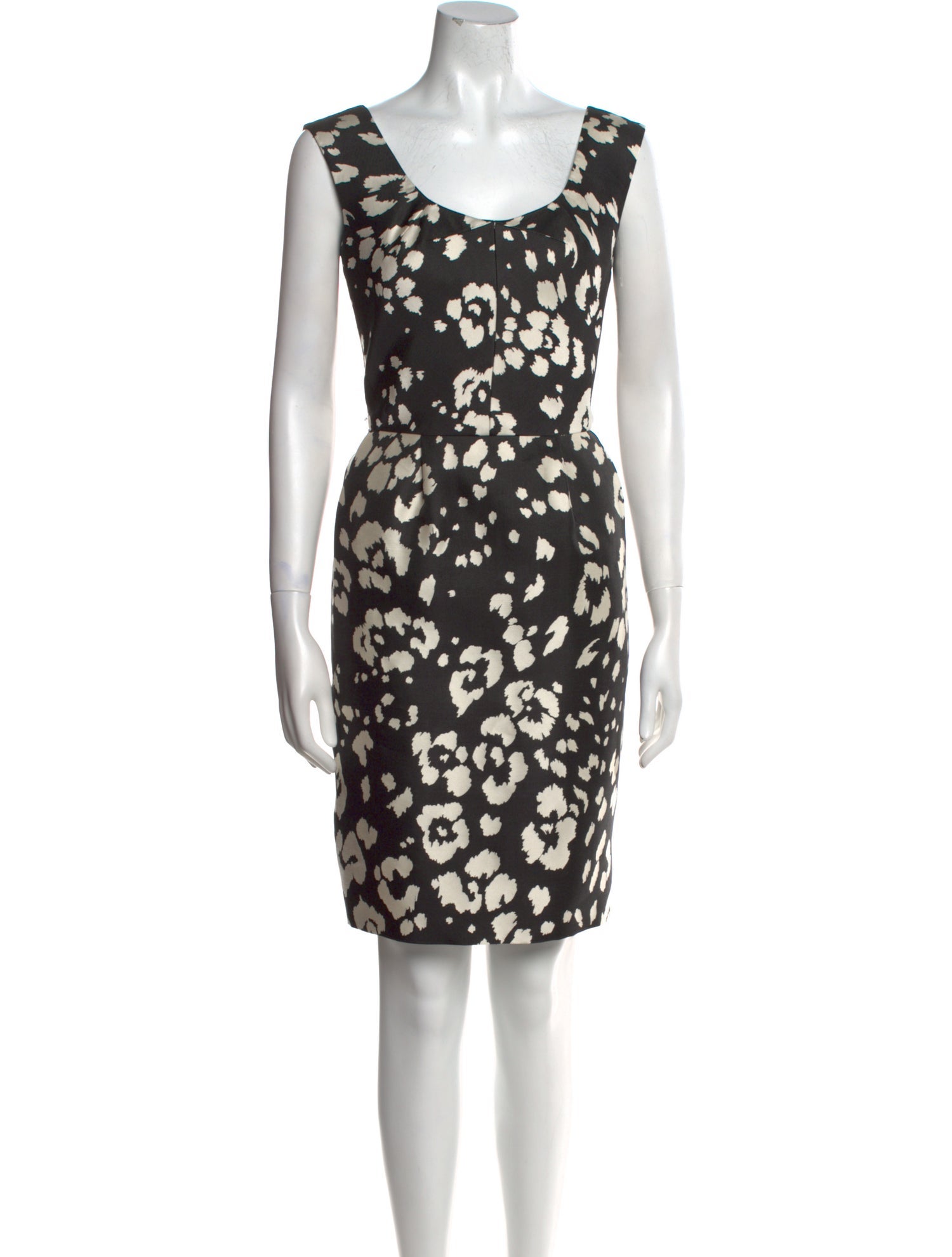 Oscar de la Renta Silk Mini Dress