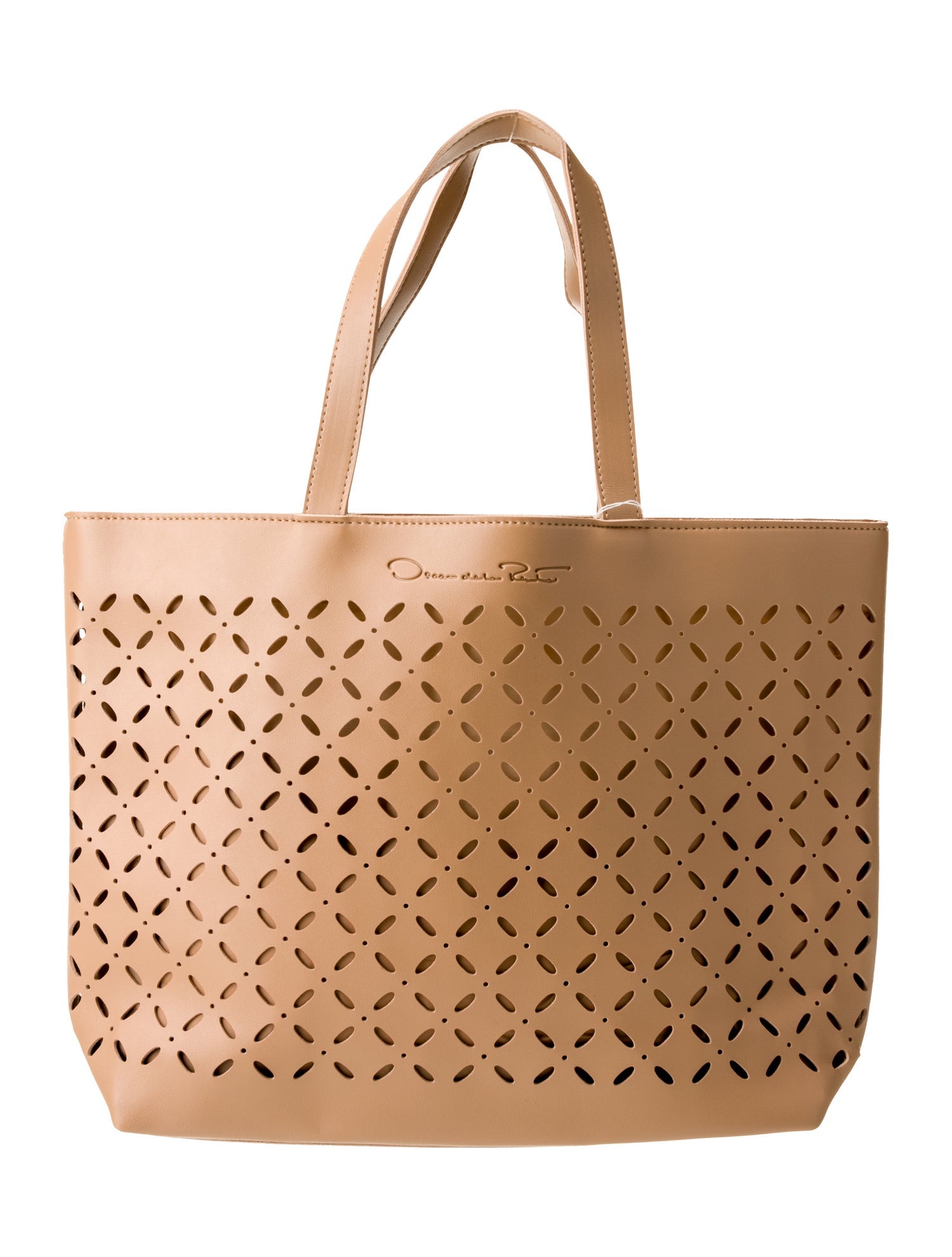Oscar de la Renta Leather Tote