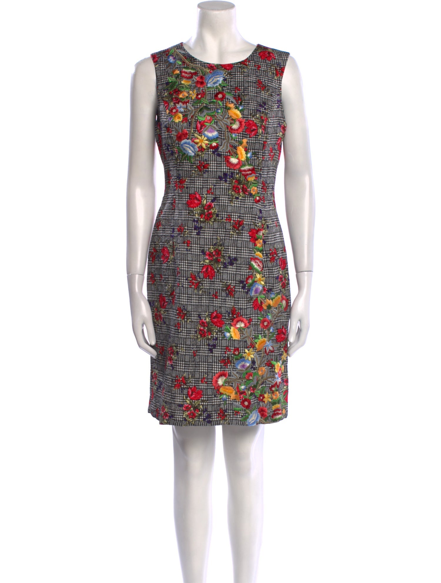 Oscar de la Renta Wool Mini Dress