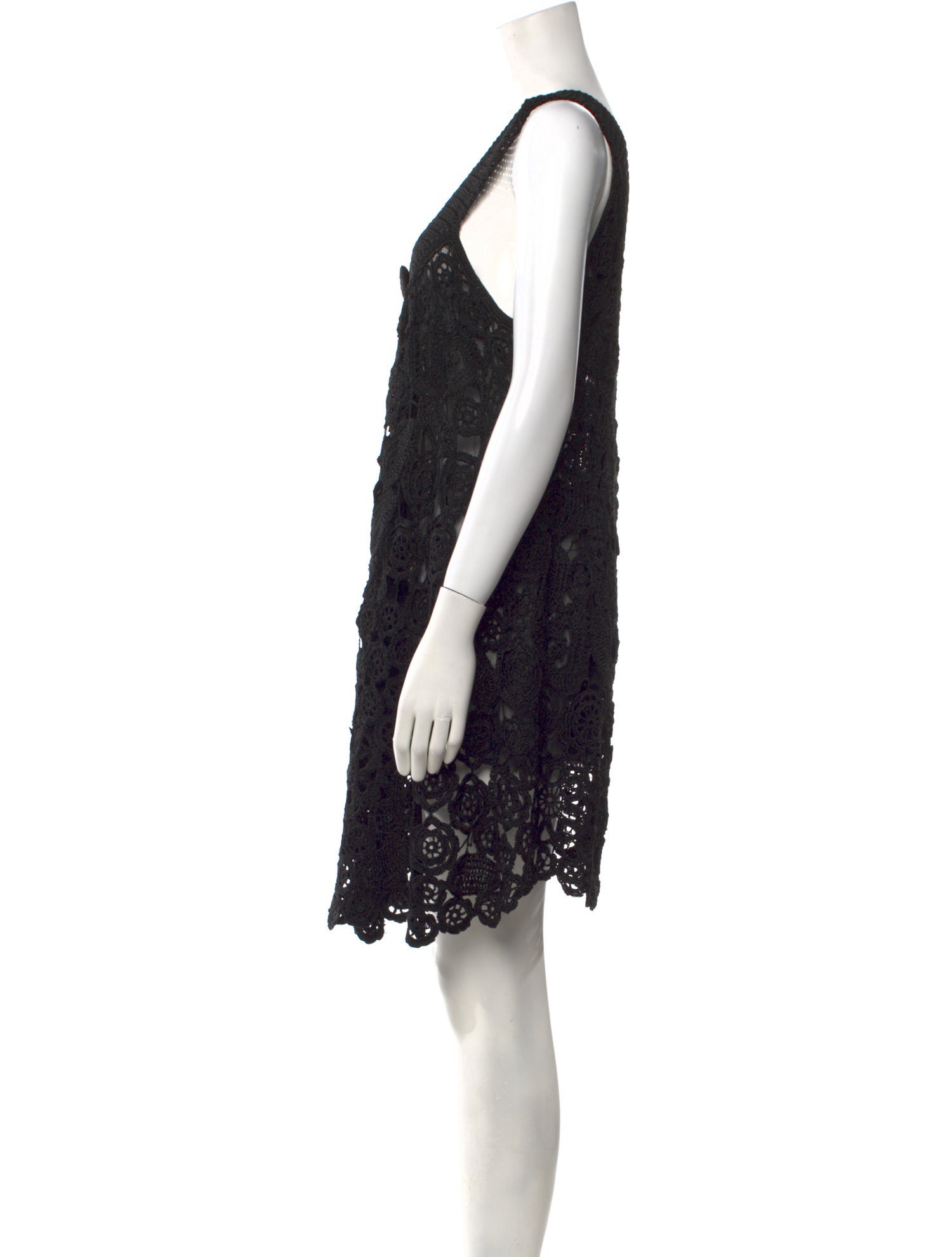 Oscar de la Renta Silk Mini Dress