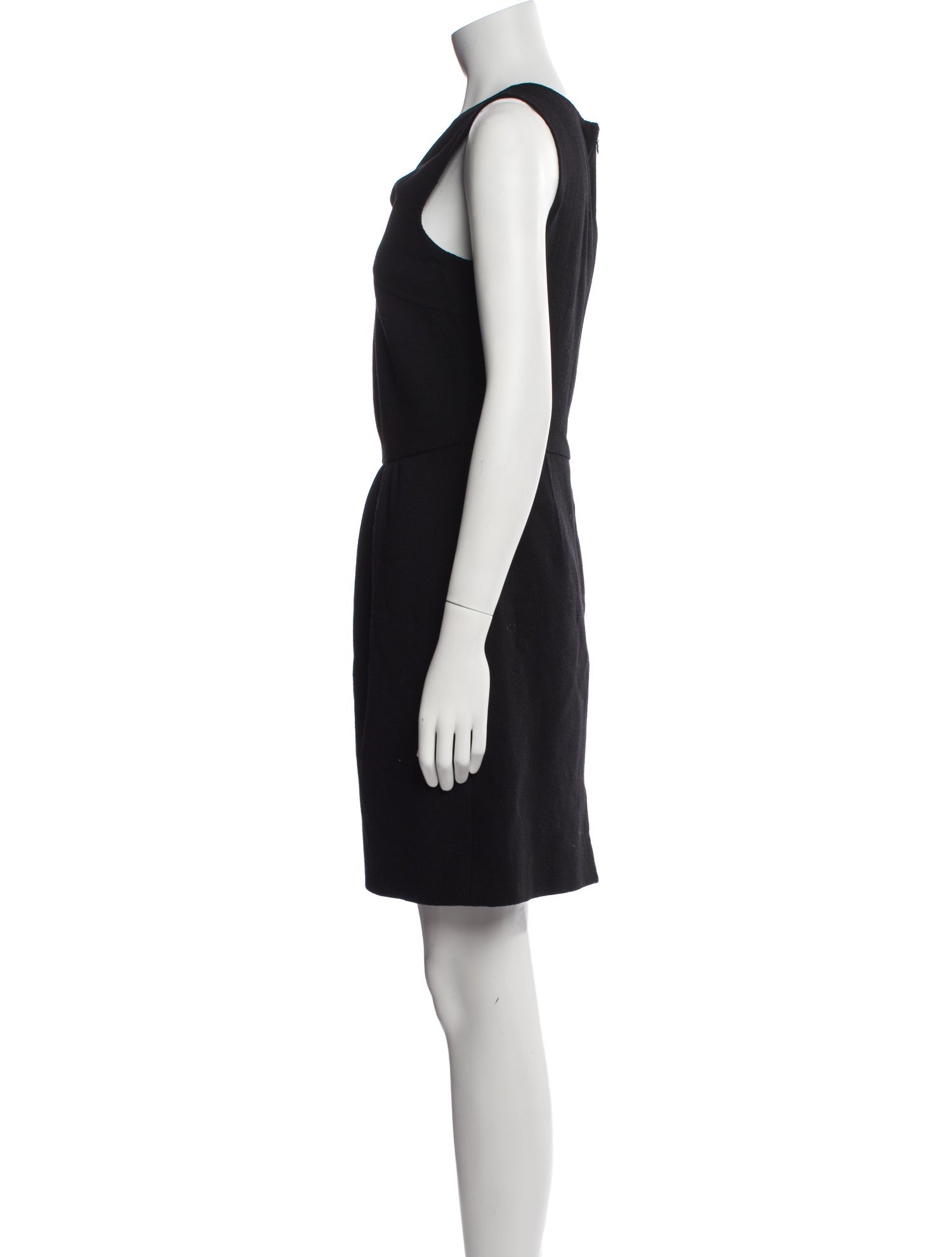 Oscar de la Renta Wool Mini Dress
