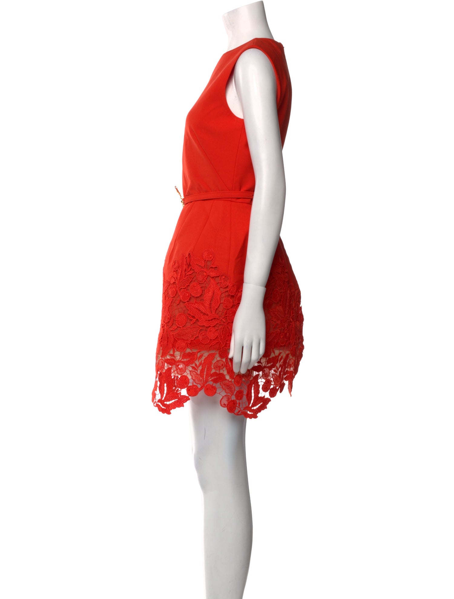 Oscar de la Renta Virgin Wool Mini Dress w/ Tags