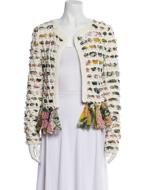 Oscar de la Renta 2023 Printed Evening Jacket