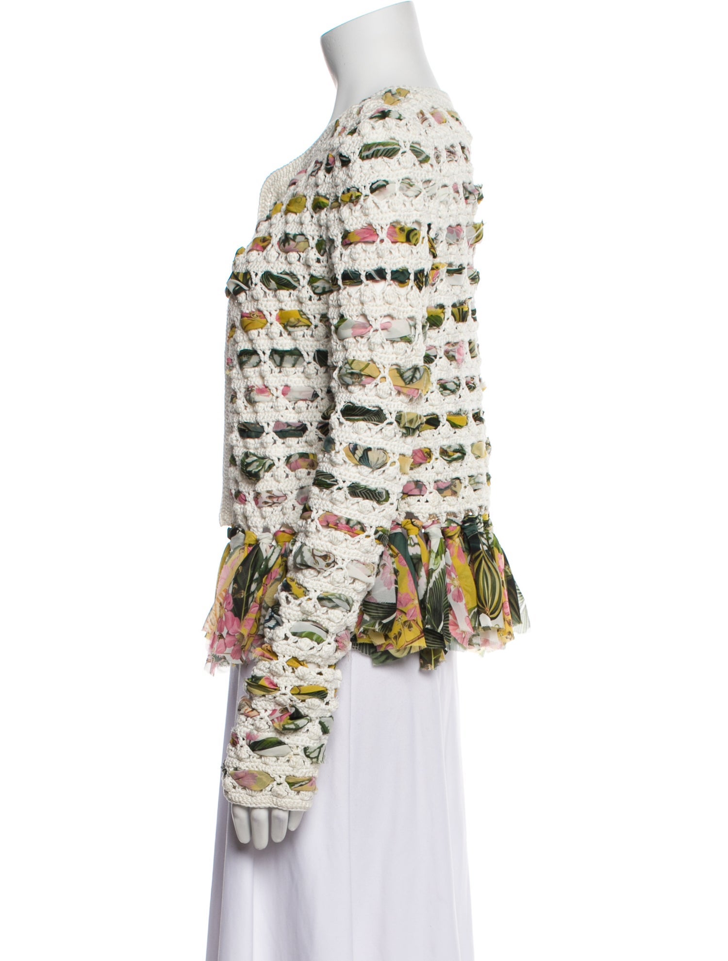 Oscar de la Renta 2023 Printed Evening Jacket