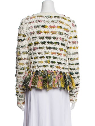 Oscar de la Renta 2023 Printed Evening Jacket