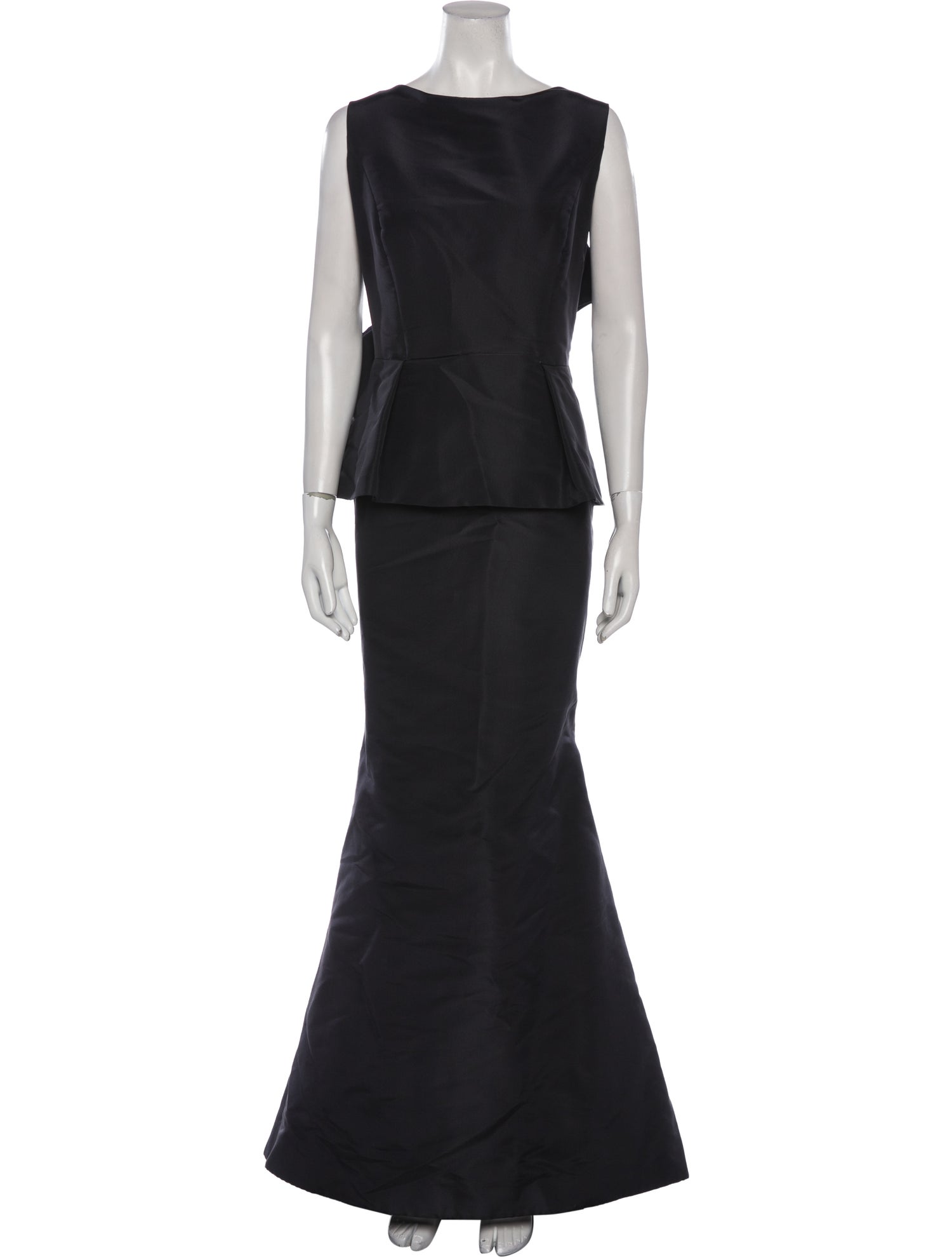 Oscar de la Renta Silk Long Dress