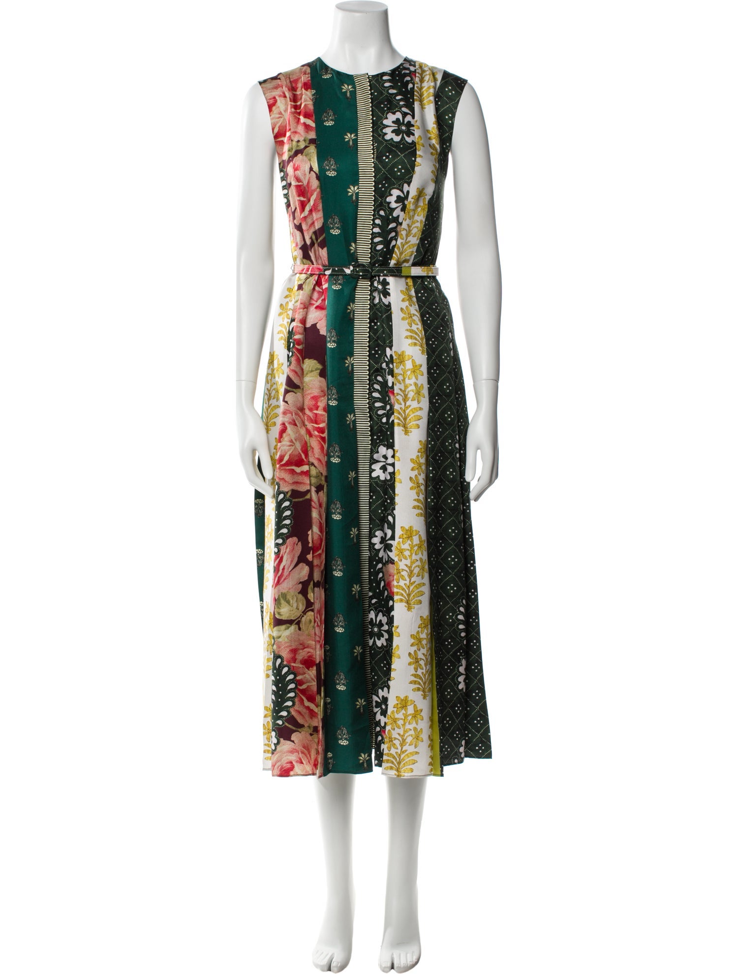 Oscar de la Renta Silk Long Dress