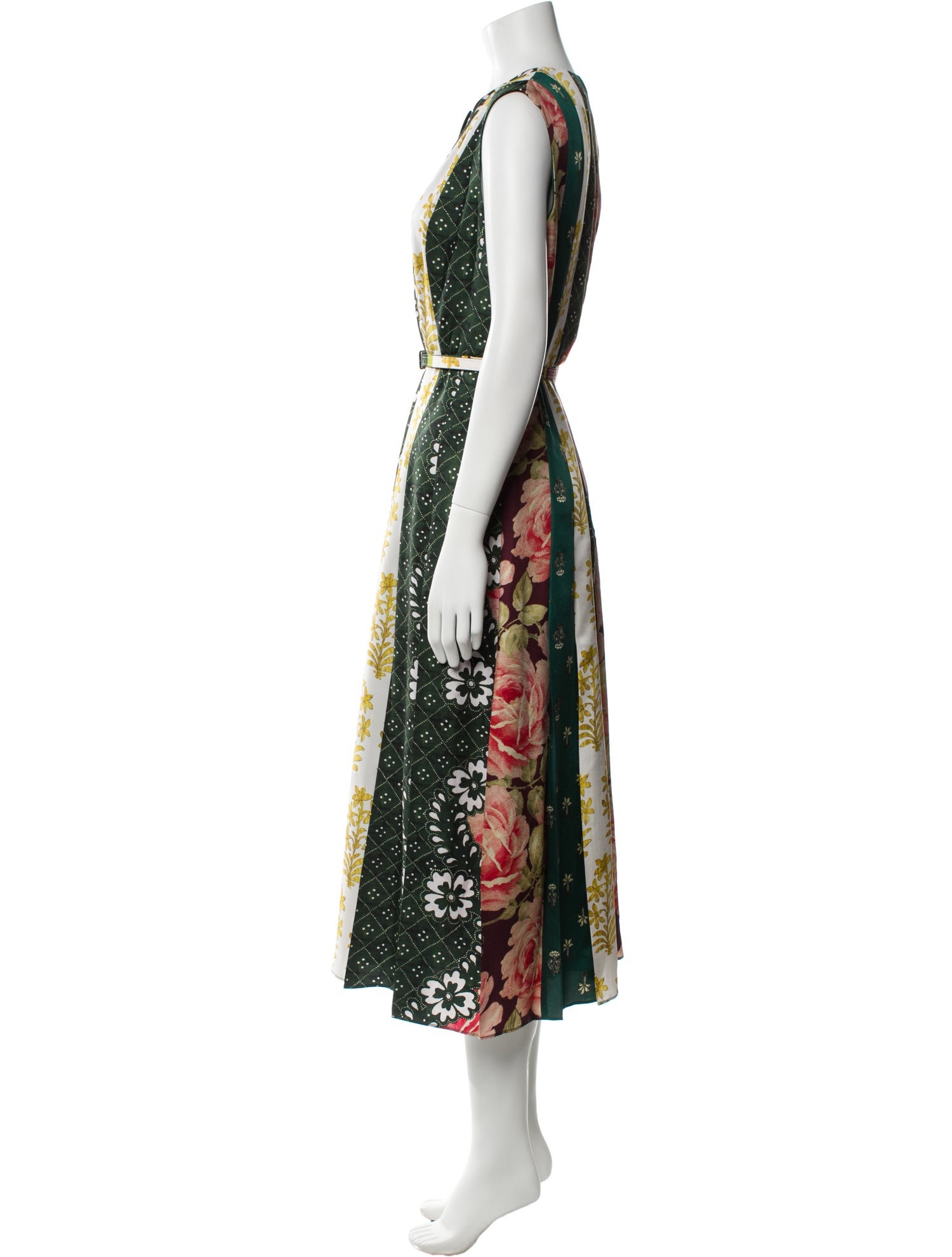 Oscar de la Renta Silk Long Dress