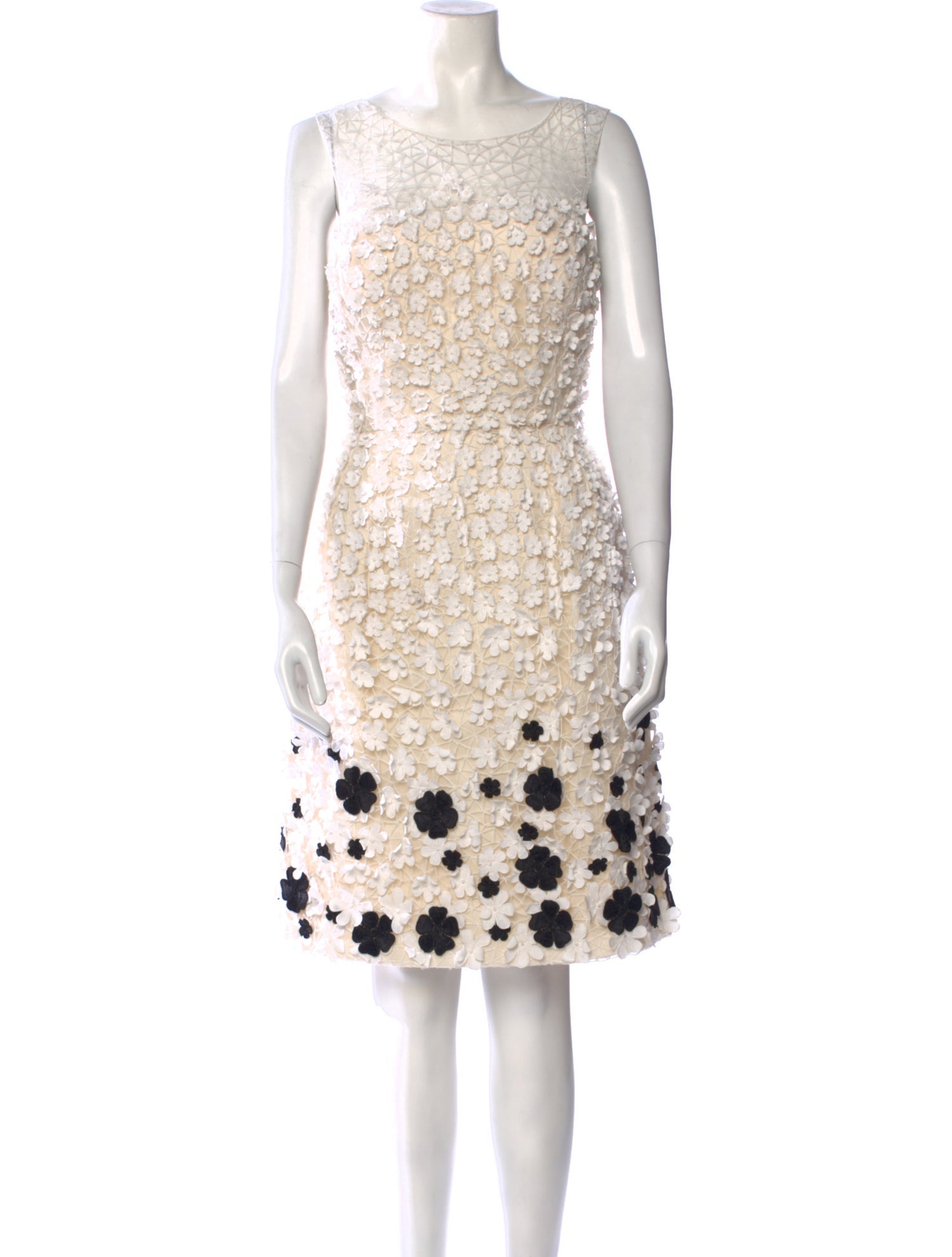 Oscar de la Renta Vintage Knee-Length Dress