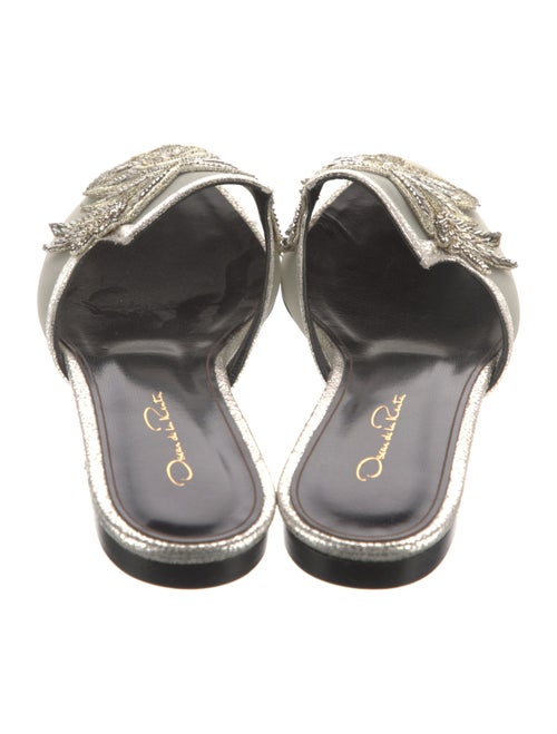 Oscar de la Renta Mesh Mules