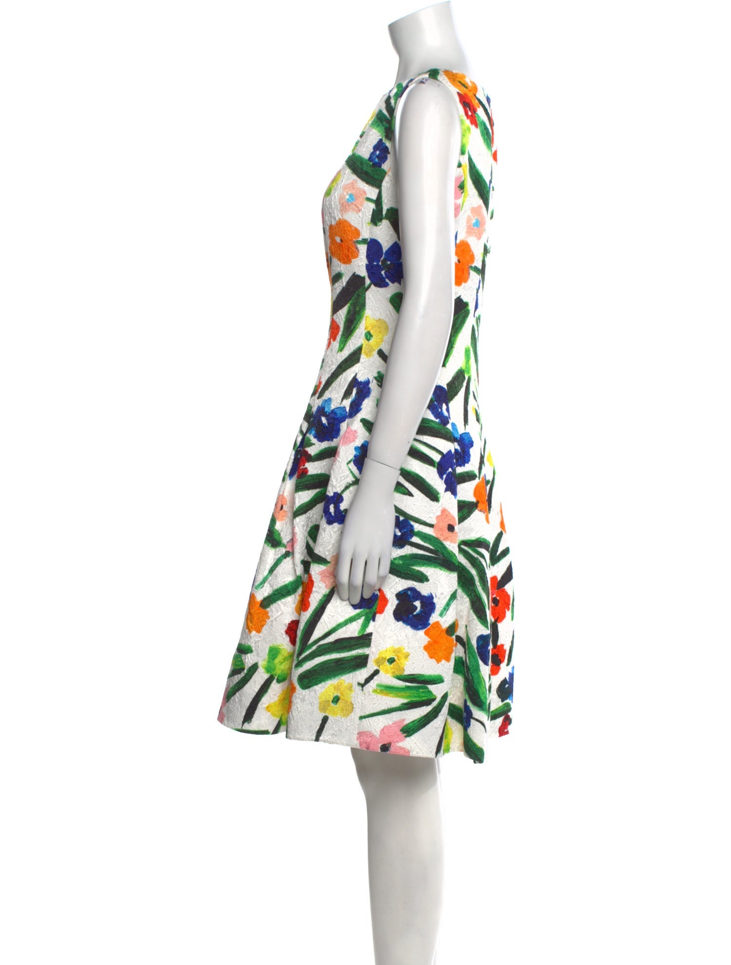 Oscar de la Renta Vintage Knee-Length Dress