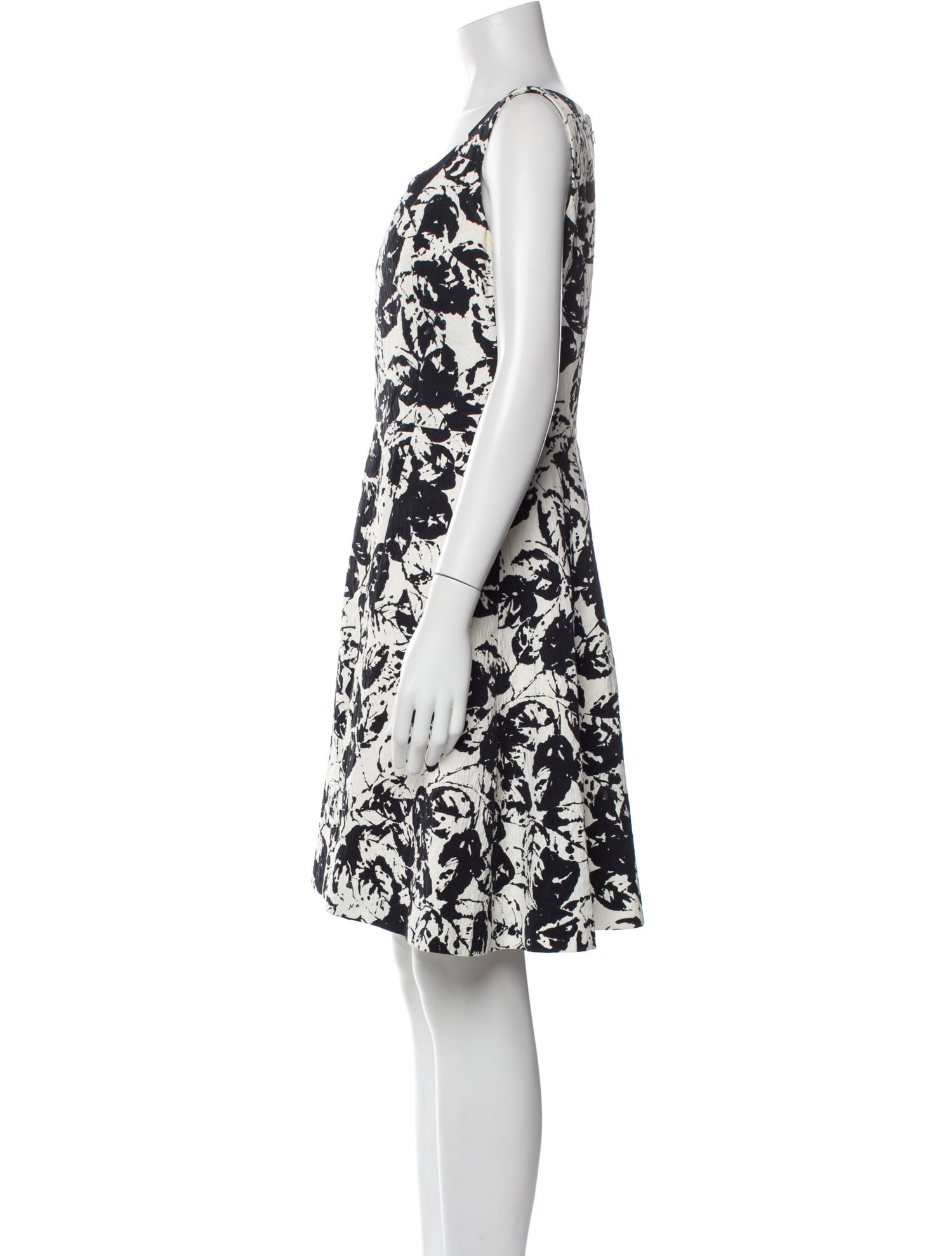 Oscar de la Renta Silk Mini Dress