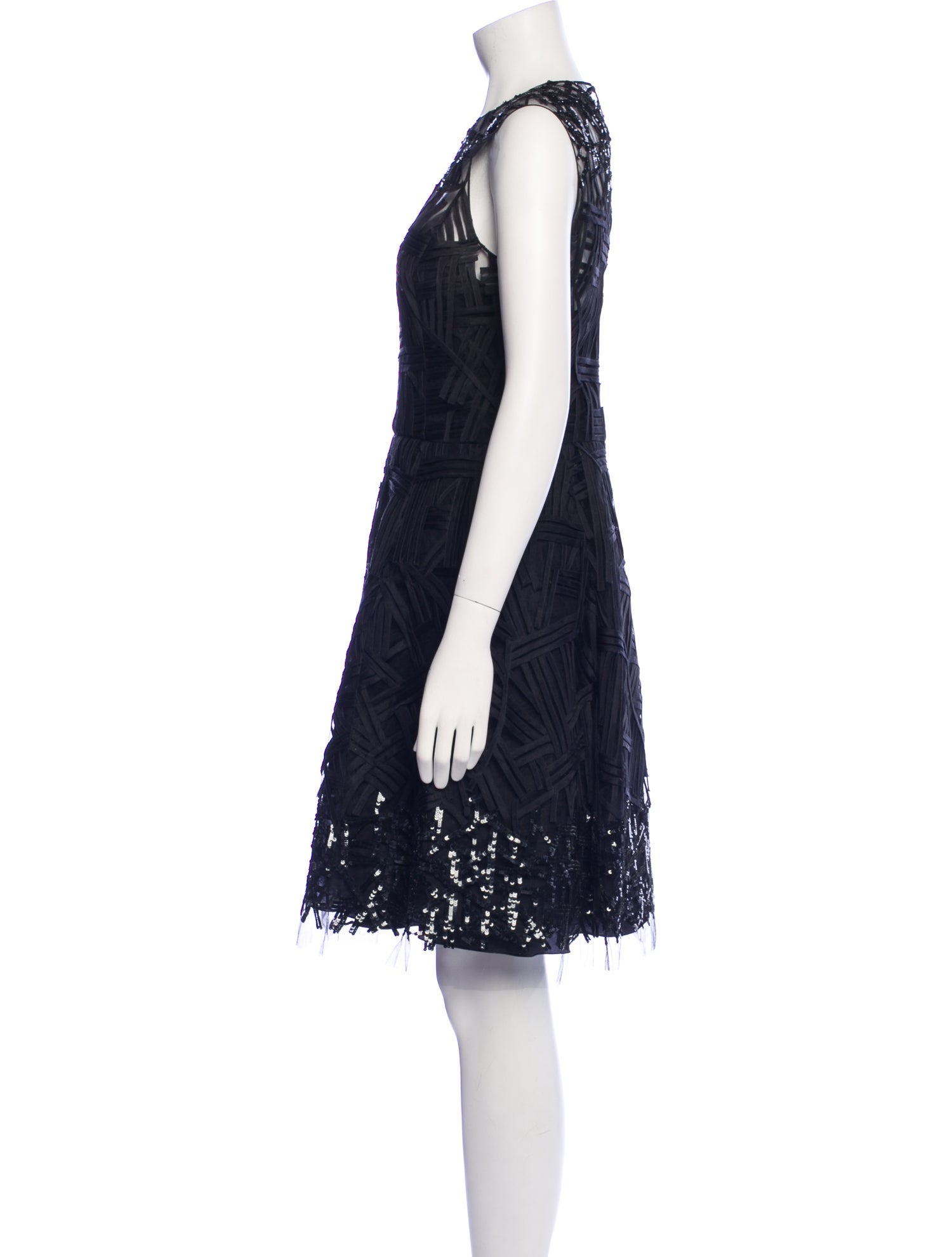 Oscar de la Renta 2014 Knee-Length Dress