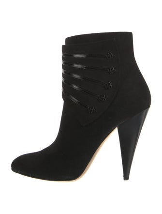 Oscar de la Renta Suede Boots
