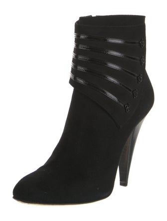 Oscar de la Renta Suede Boots