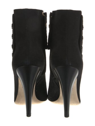 Oscar de la Renta Suede Boots