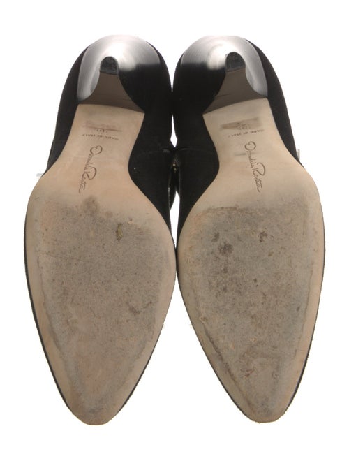 Oscar de la Renta Suede Boots