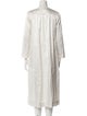 Oscar de la Renta Embroidered Accent Nightgown