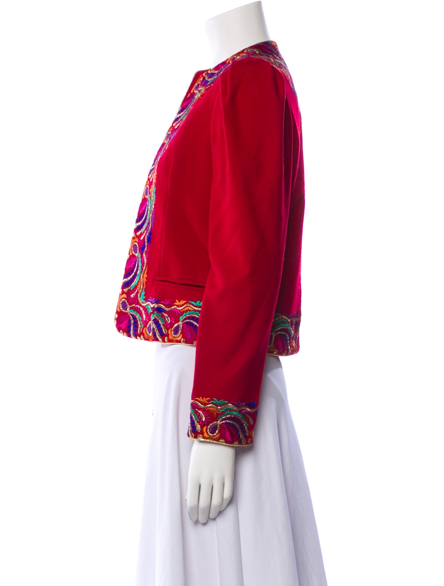 Oscar de la Renta Vintage Late 1980's - Early 1990's Evening Jacket
