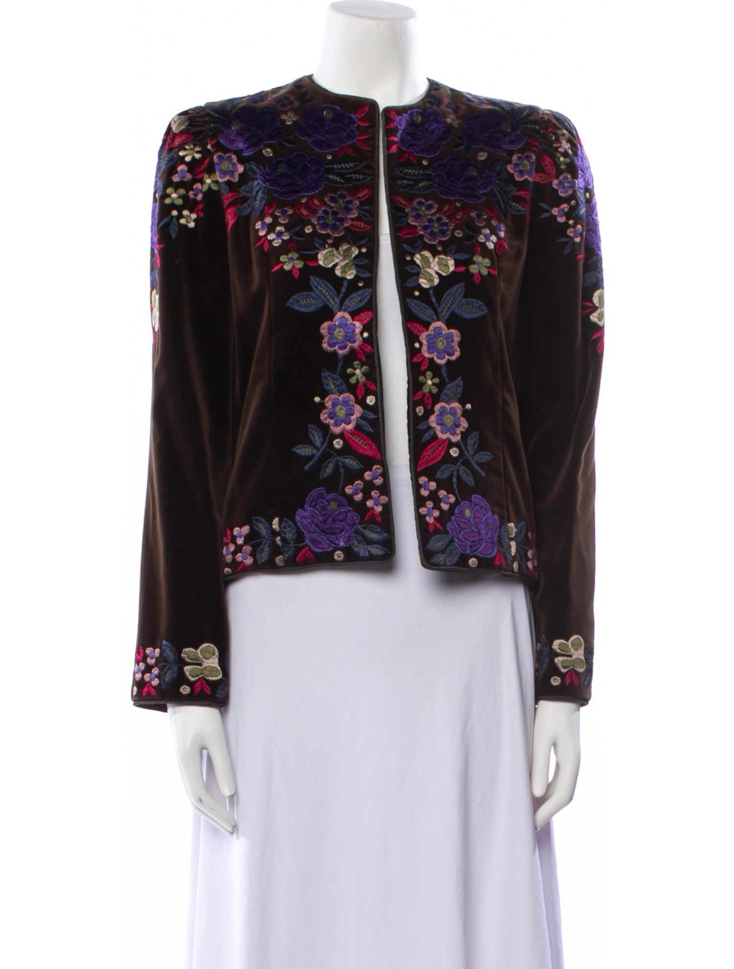 Oscar de la Renta Vintage Late 1980's - Early 1990's Evening Jacket