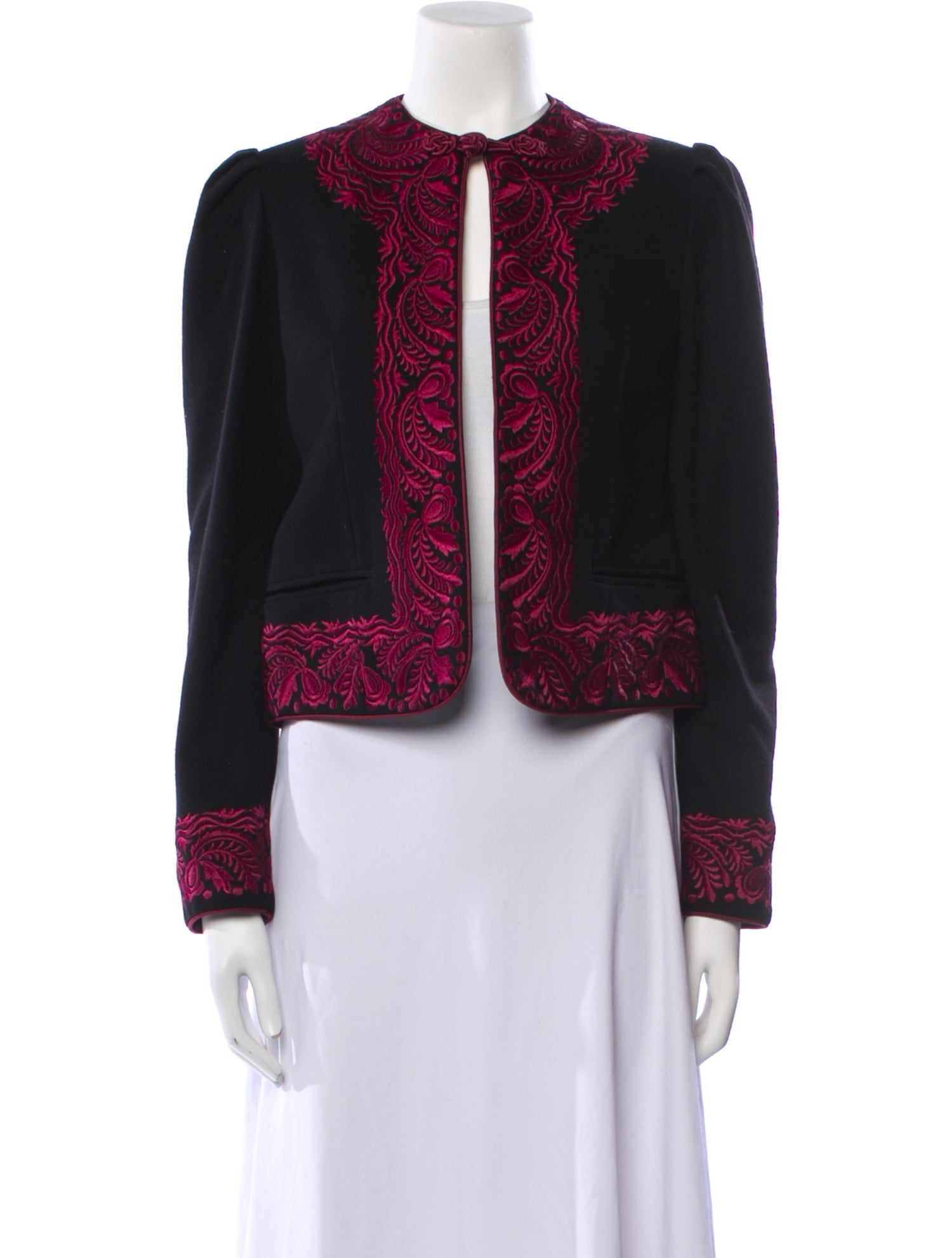 Oscar de la Renta Vintage Late 1980's - Early 1990's Evening Jacket