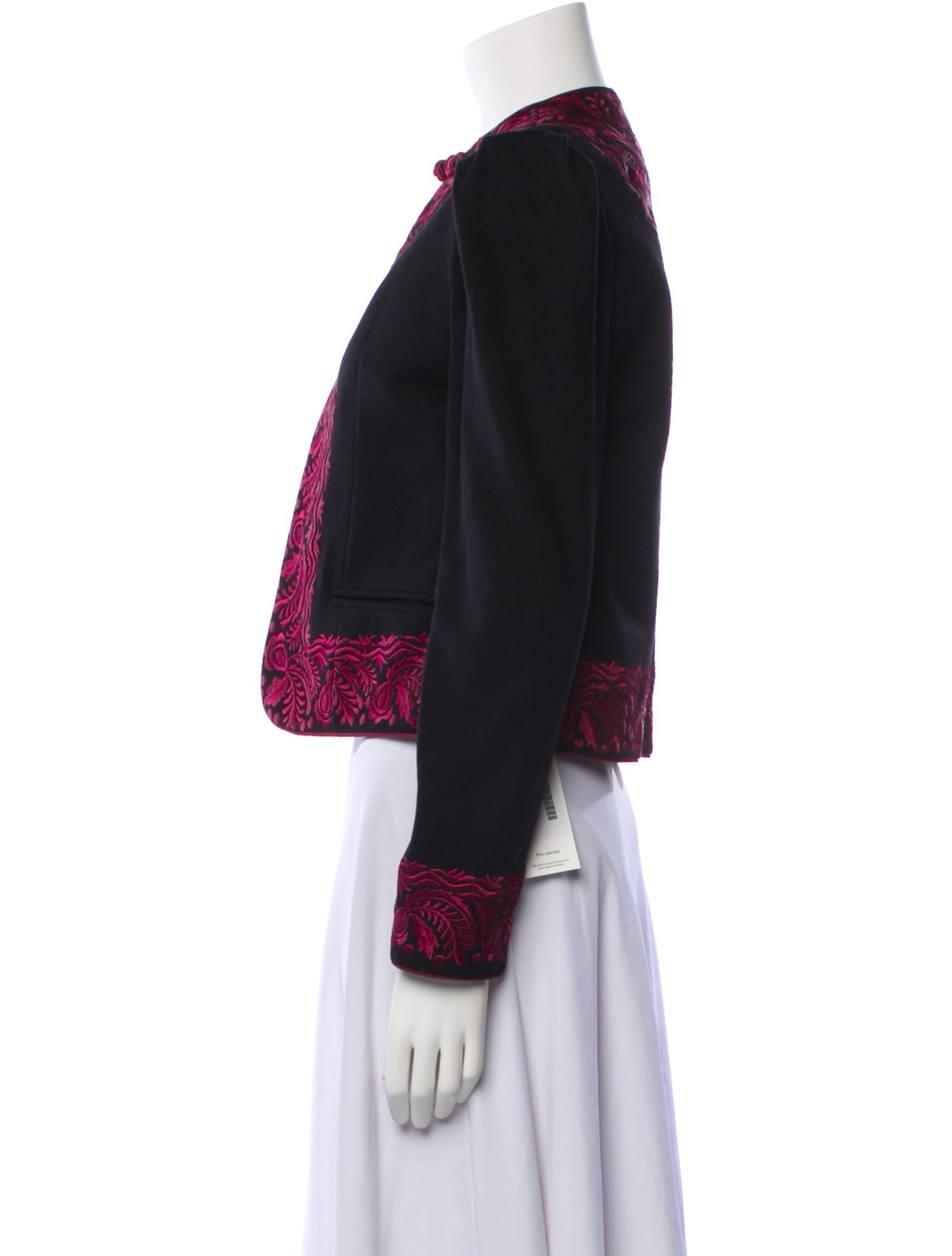 Oscar de la Renta Vintage Late 1980's - Early 1990's Evening Jacket