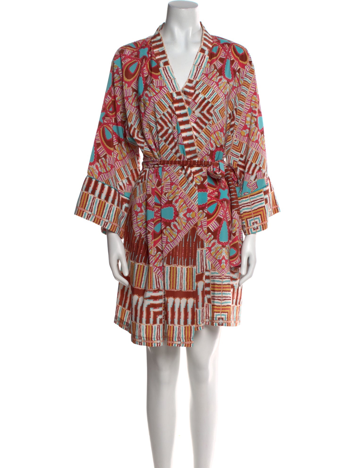 Oscar de la Renta Printed Mini Dress