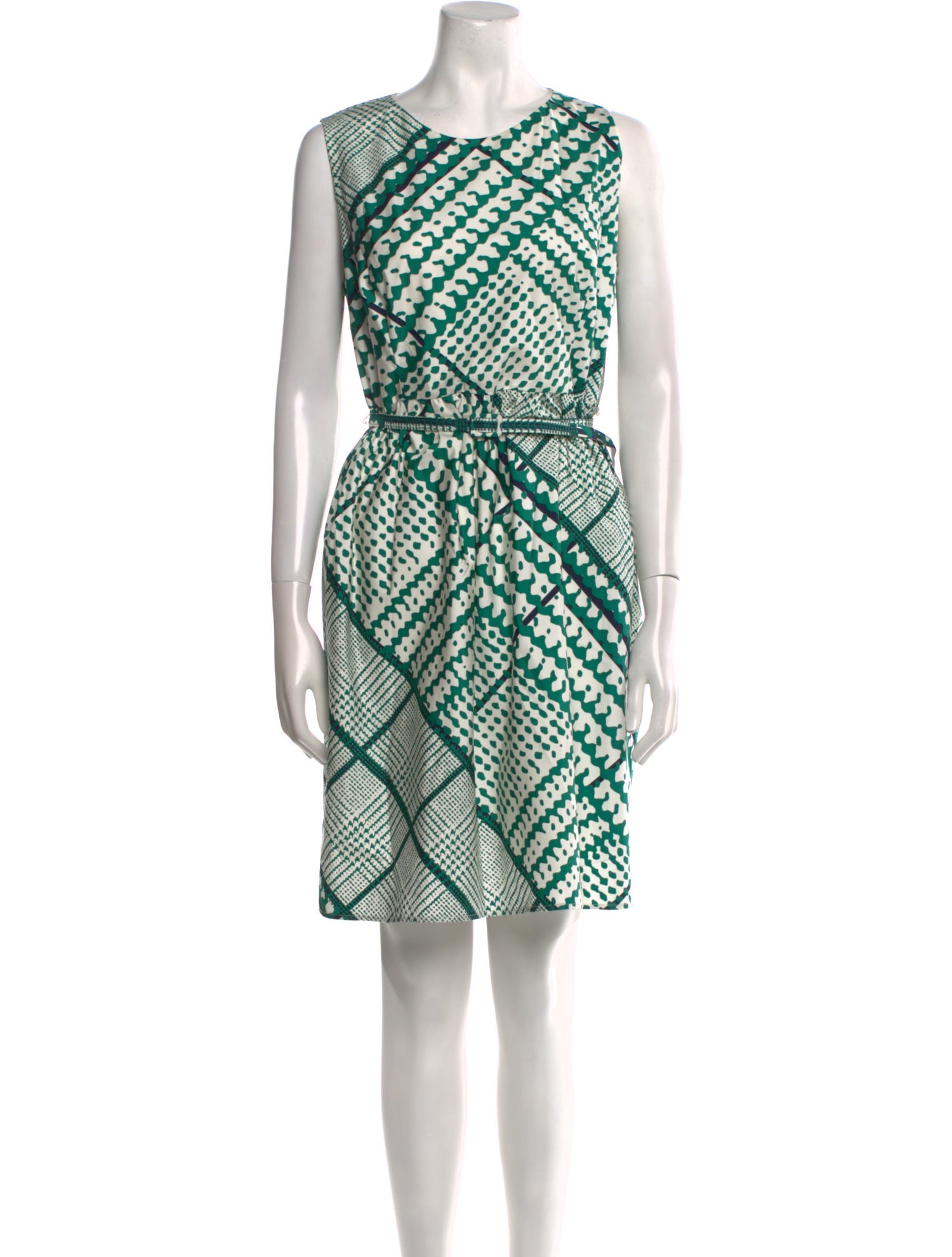 Oscar de la Renta Silk Mini Dress