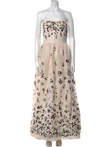 Oscar de la Renta Dresses Silk Long Dress US 6 | M