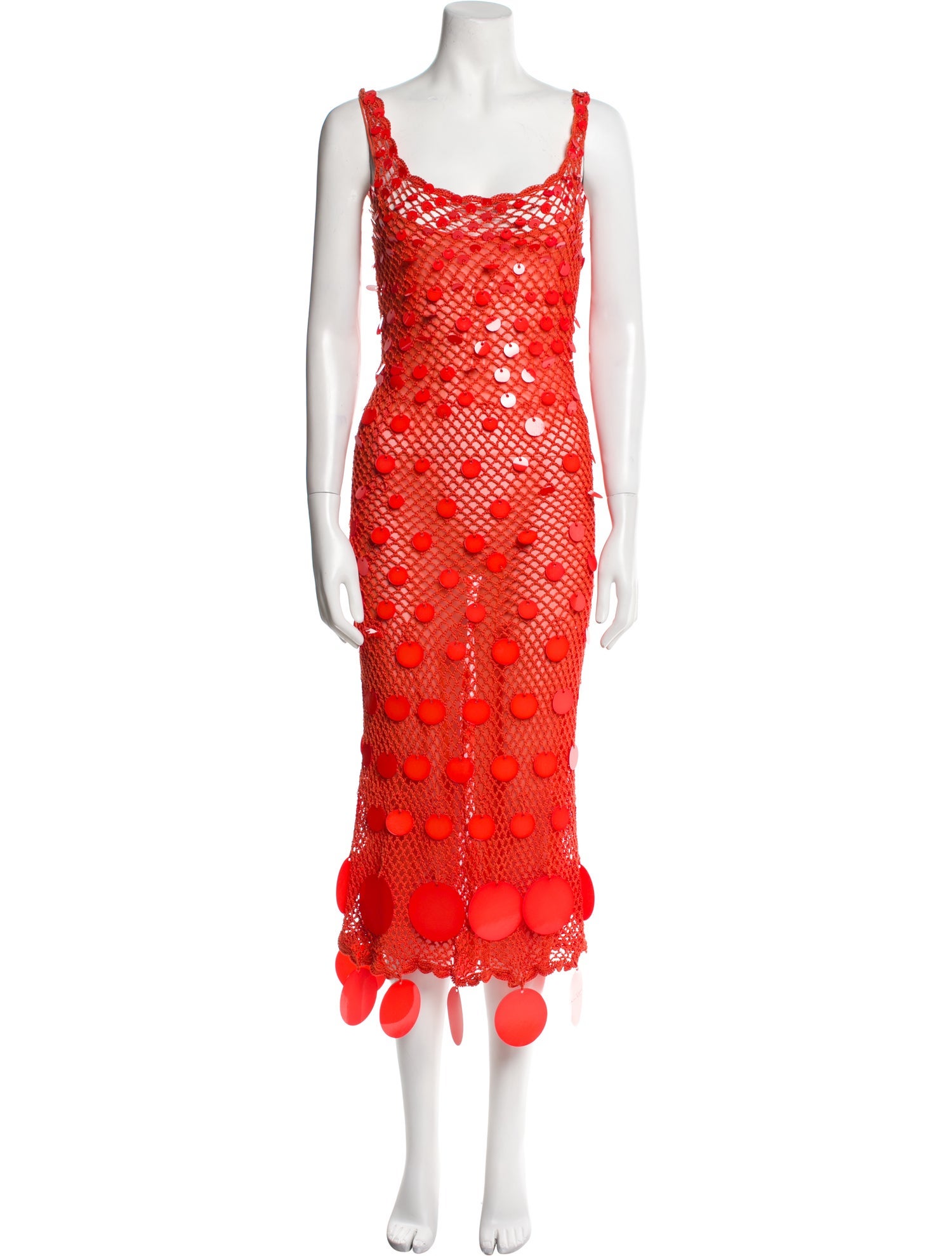 Oscar de la Renta Printed Long Dress