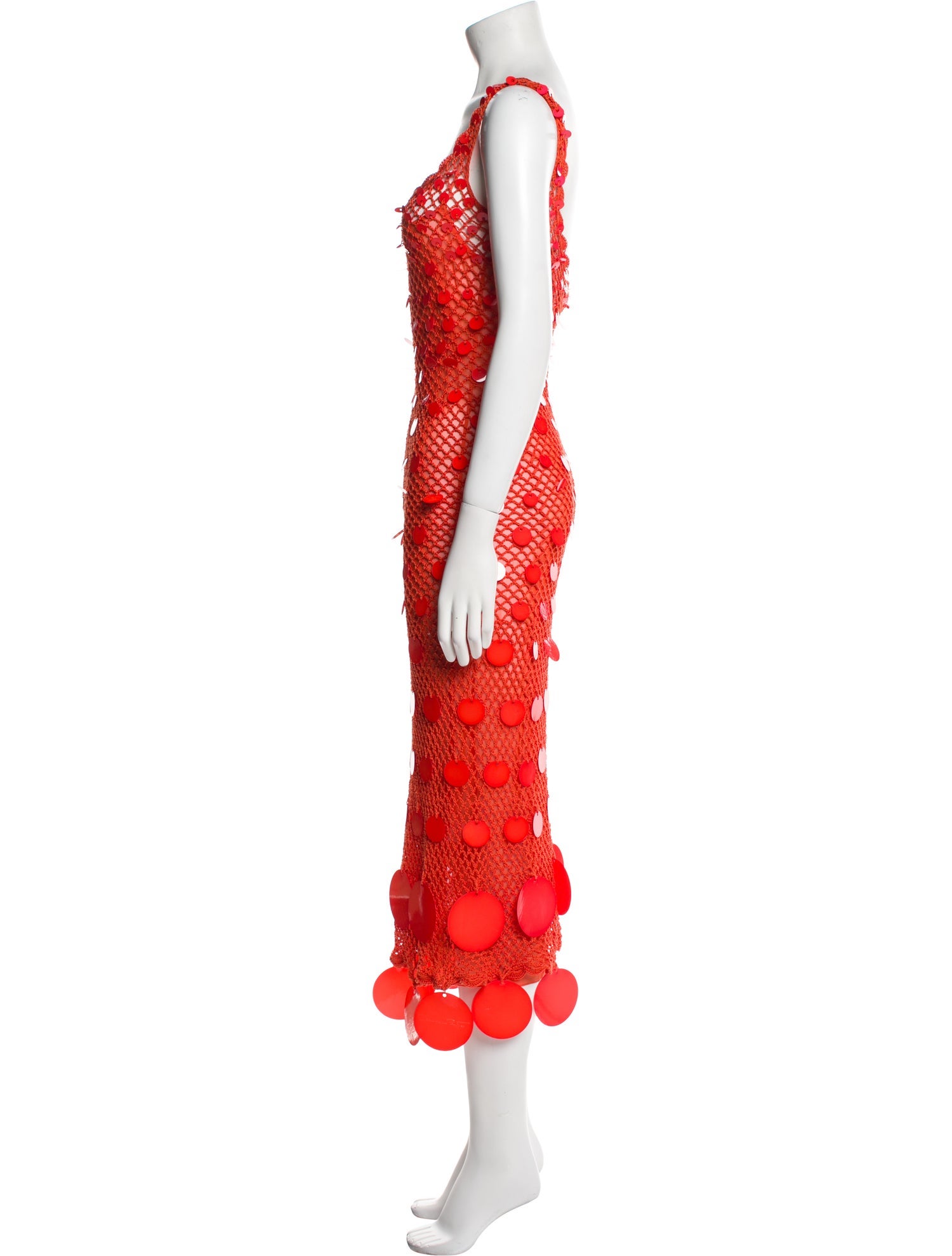 Oscar de la Renta Printed Long Dress