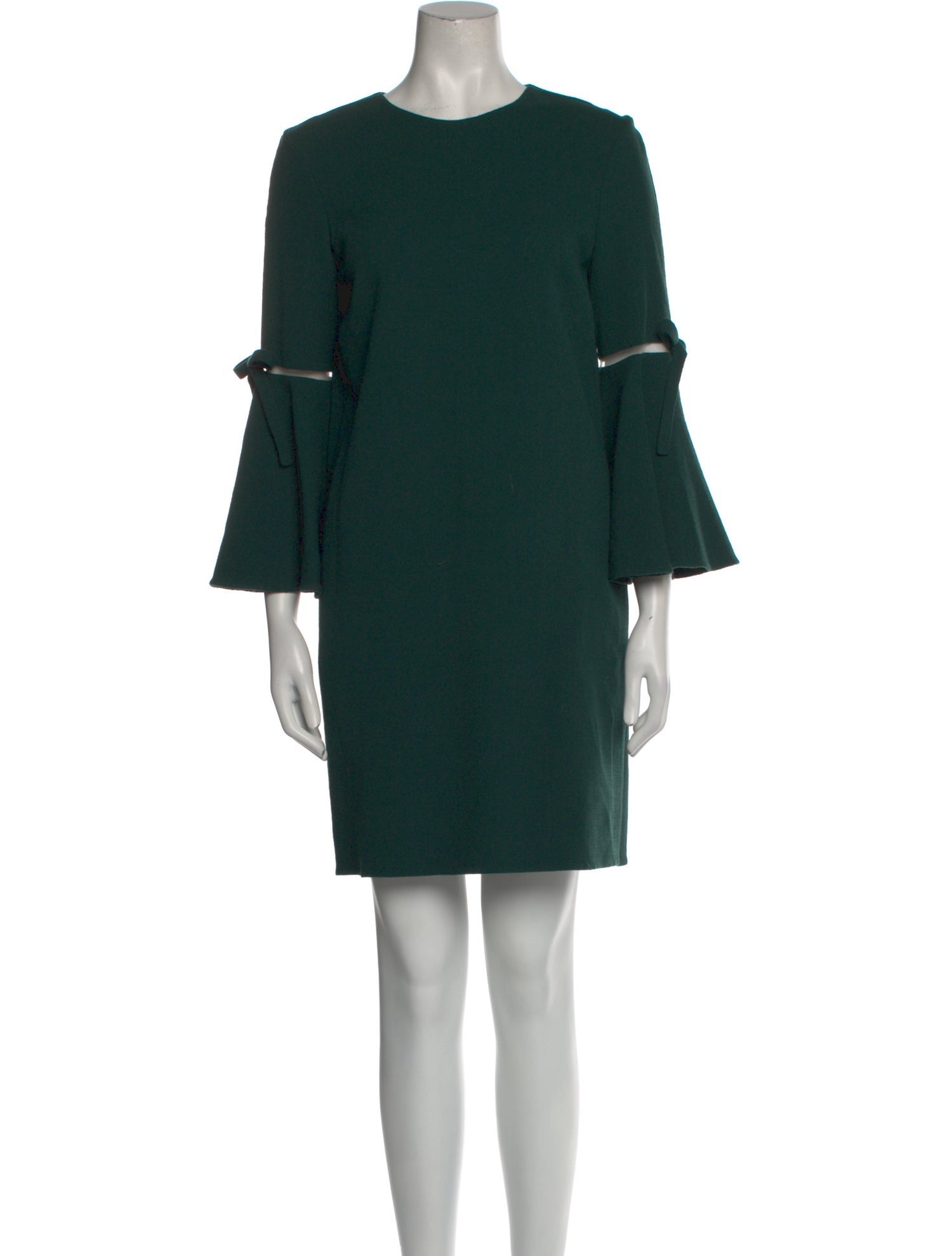 Oscar de la Renta Virgin Wool Mini Dress
