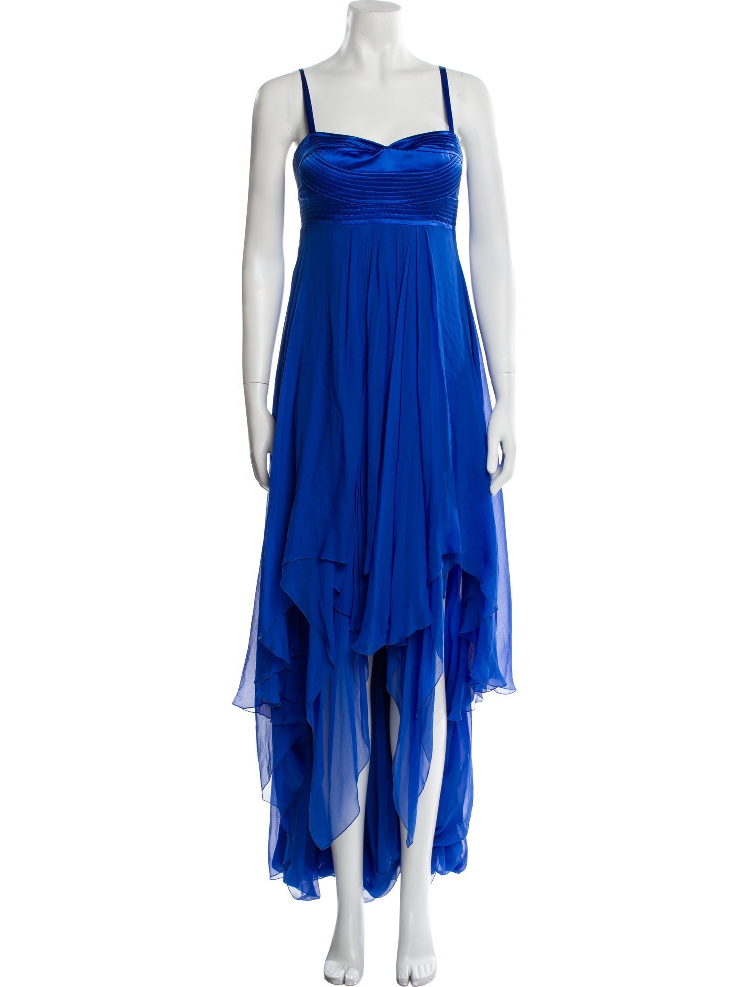 Oscar de la Renta Silk Long Dress