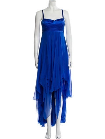 Oscar de la Renta Dresses Silk Long Dress L