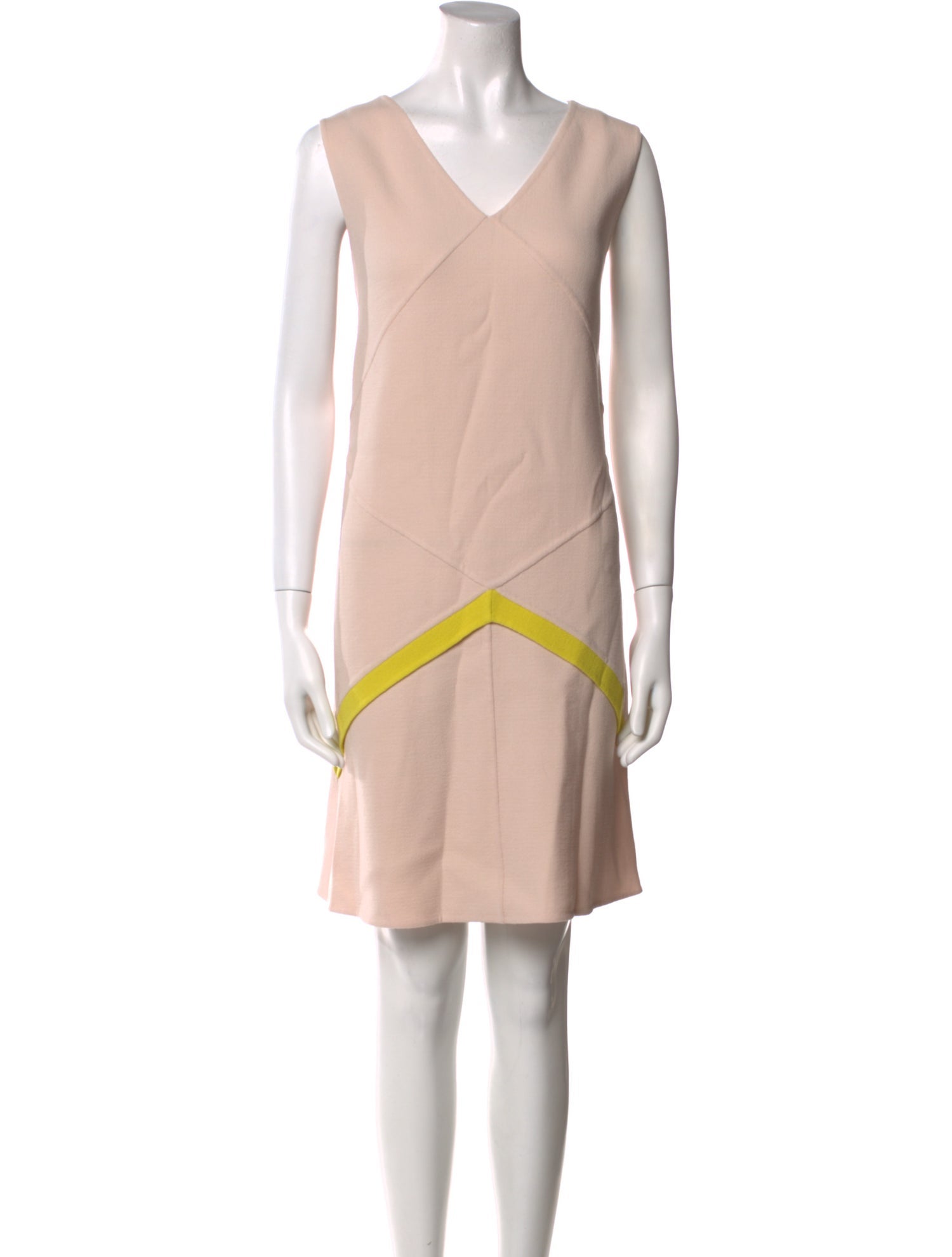 Oscar de la Renta Virgin Wool Mini Dress