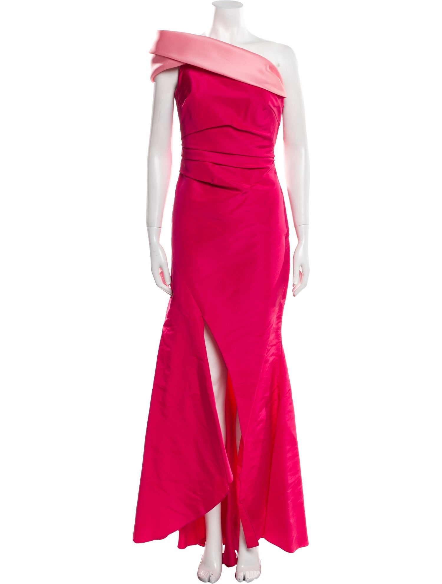 Oscar de la Renta Silk Long Dress