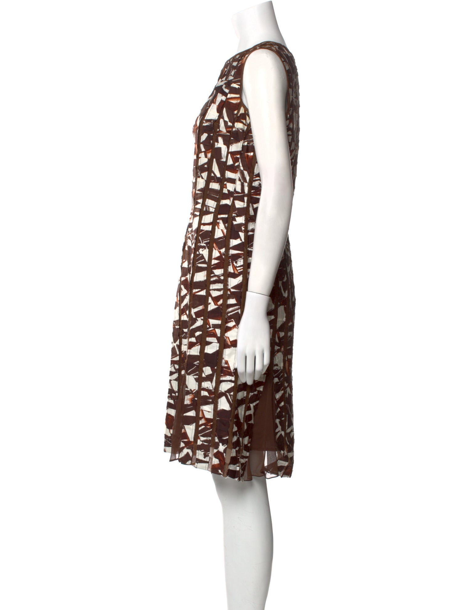 Oscar de la Renta Silk Mini Dress