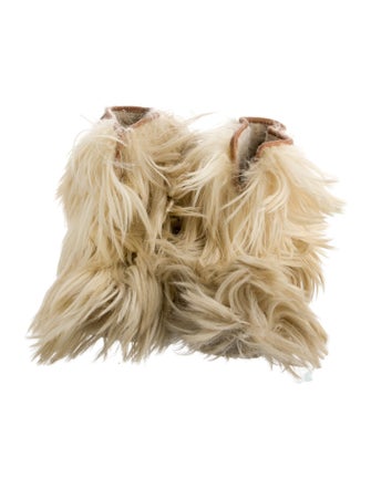 Oscar de la Renta Fur Boots