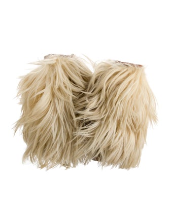 Oscar de la Renta Fur Boots