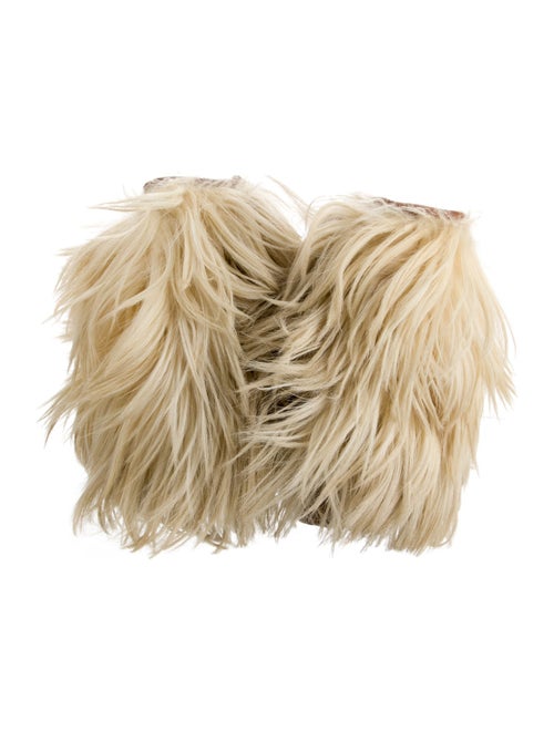 Oscar de la Renta Fur Boots