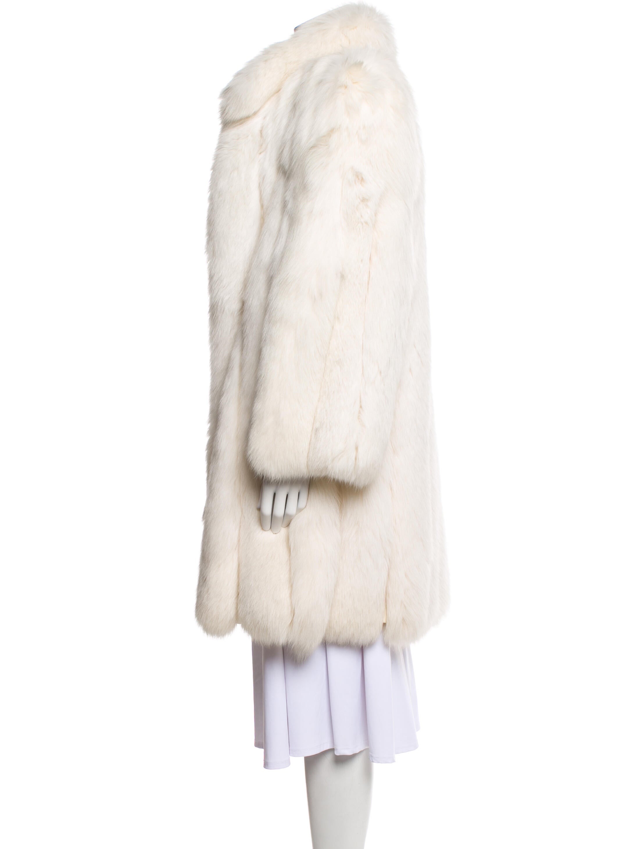 Oscar de la Renta Fox Fur Coat