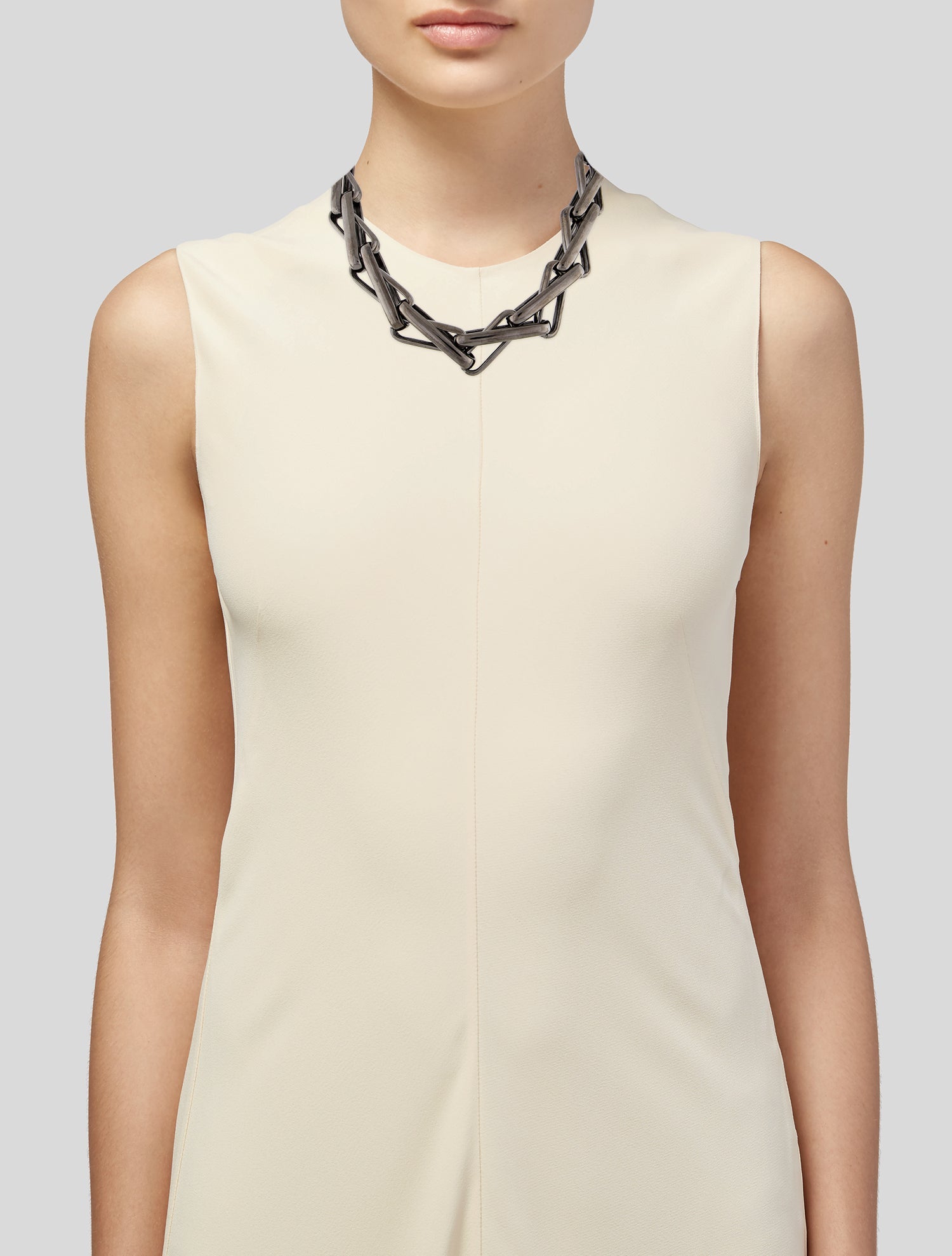 Oscar de la Renta Chain Link Necklace