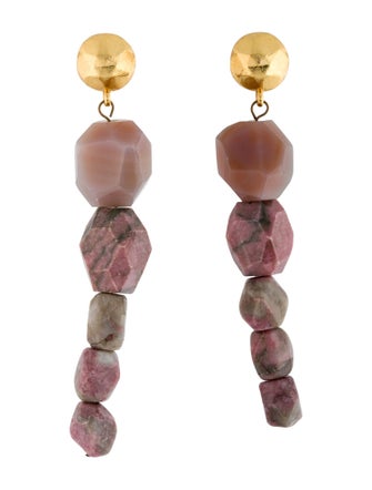 Oscar de la Renta Crystal Drop Earring