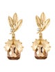 Oscar de la Renta Crystal Drop Earring