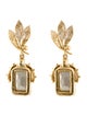Oscar de la Renta Crystal Drop Earring