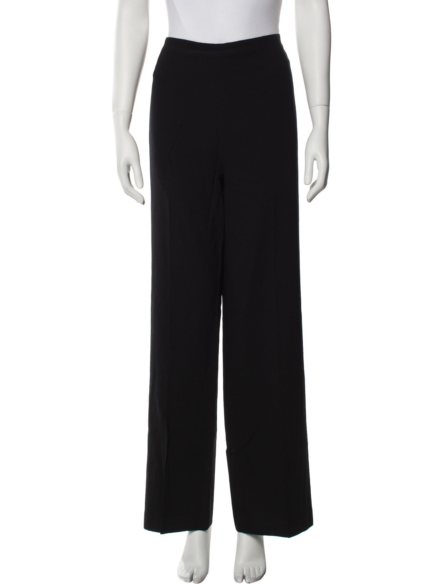 Oscar de la Renta Wool Wide Leg Pants