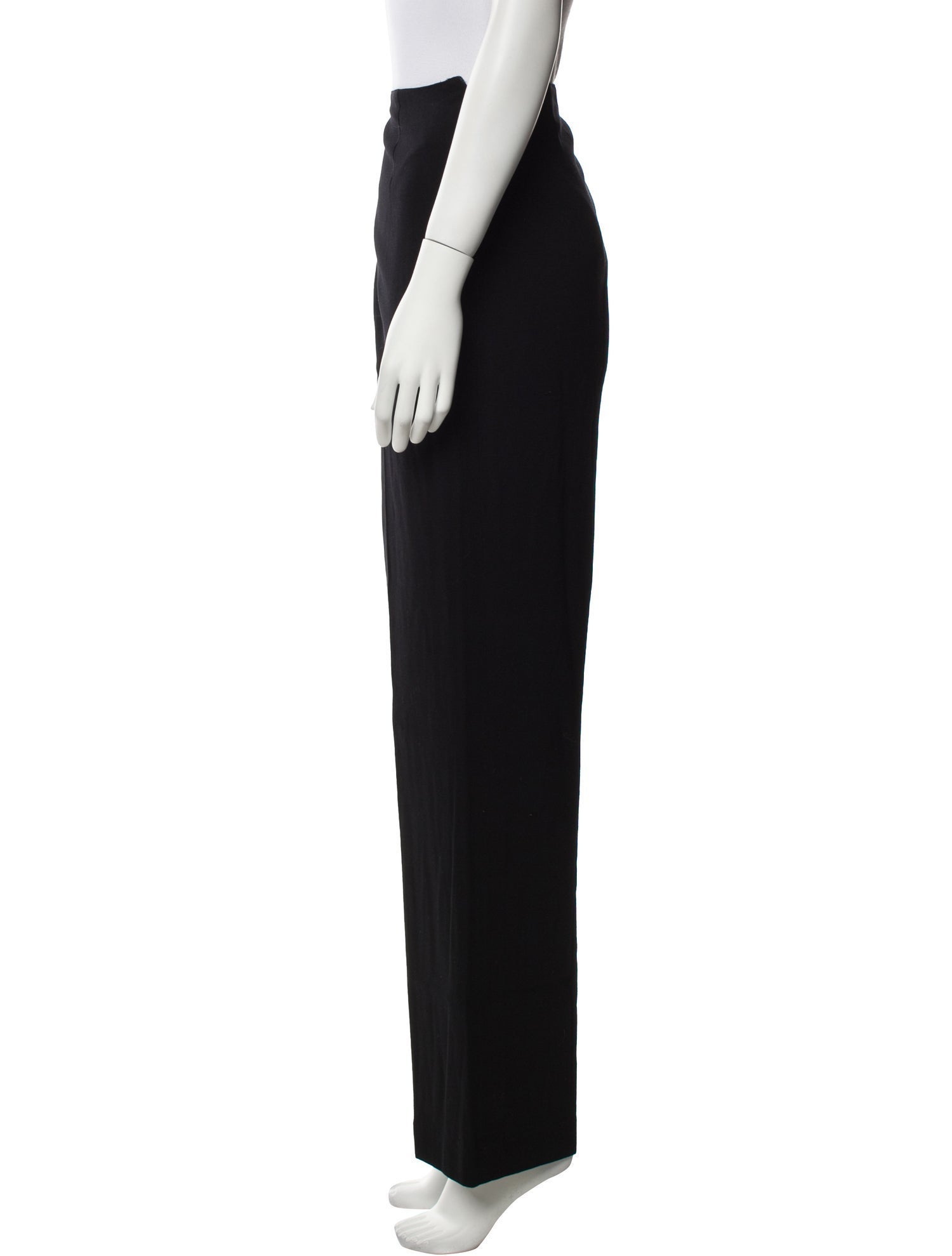 Oscar de la Renta Wool Wide Leg Pants